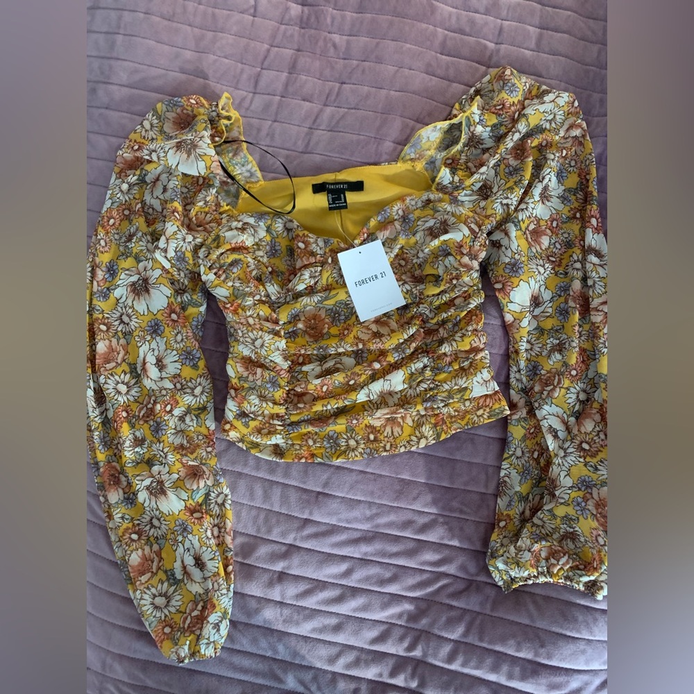 Forever 21 Crop Corset top
